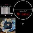 Plastic Balloon Arch Ring DIY Background Holder Circle Ballon Column Base Baby Shower Birthday Wedding Party Decor Bridal Shower