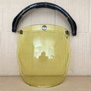Soman Open Face Helmet Visor Bubble Flip Up Motorcycles Visor Capacete Lens Helmet Accessories BV01
