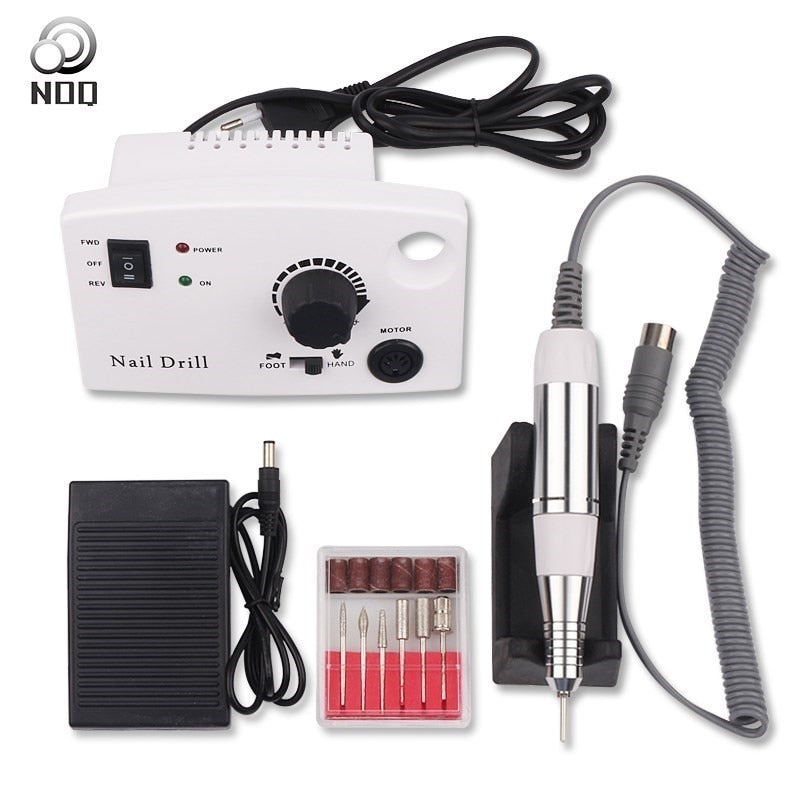 30W/35W Nagelbohrmaschine 35000RPM Professionelle Ausrüstung Nägel Zubehör Werkzeuge Maniküre Nagelfeile Mühle Cutter Gel Remover