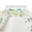 Baby Crib Bumper Cotton Thicken One-piece Crib Around Cushion Cot Protector Pillows Newborns Room Bedding Decor room decoration