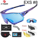 Gafas de ciclismo x-tiger, gafas de sol fotocromáticas polarizadas para ciclismo, gafas de bicicleta de montaña, gafas de protección para ciclismo de montaña, gafas