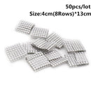 50pcs/lot Napkins 30cm Square Satin Fabric Handkerchief Table Dinner Napkin For Wedding Decoration Party Event Home Supplies