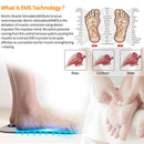 Electric EMS Foot Massager Pad Feet Muscle USB Rechargeable Stimulator Foot Massage Mat Improve Blood Circulation Relieve Pain