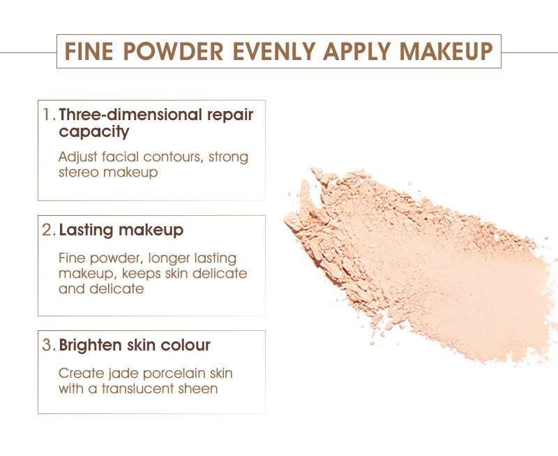 IMAGIC high-gloss shadow repair capacity concealer repair nose shadow silhouette brightening skin tone repair powder