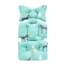 Baby Stroller Liner Babi Car Seat Cushion Cotton Seat Pad Infant Child Cart Mattress Mat Kids Carriage Pram Stroller Accessories