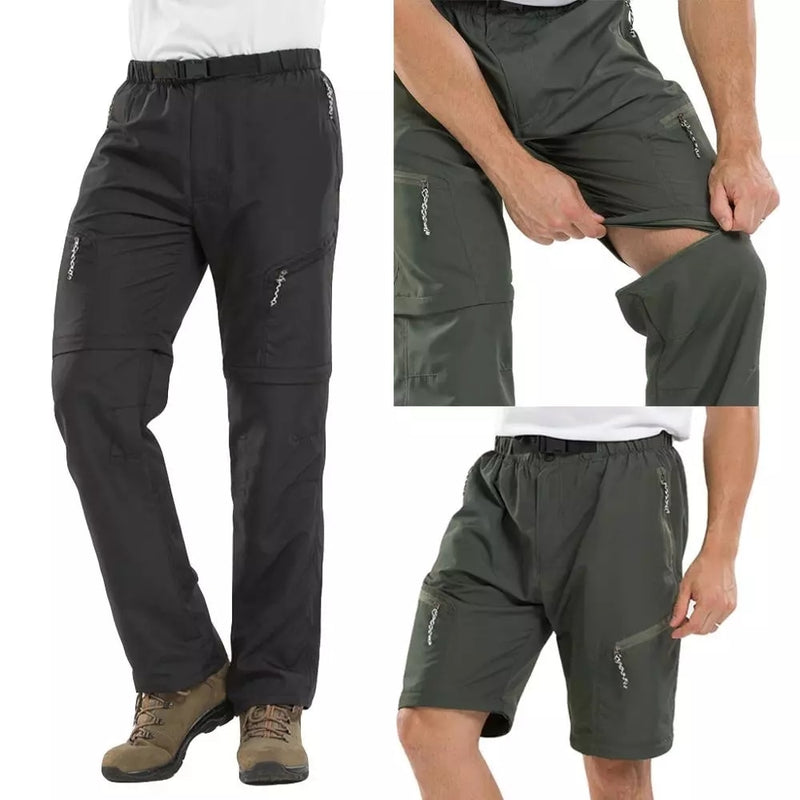 Wasserdichte, schnell trocknende Herrenhose, abnehmbar, Sommer, lässig, Jogginghose, Sprots, taktische, militärische, atmungsaktive Hose, Shorts