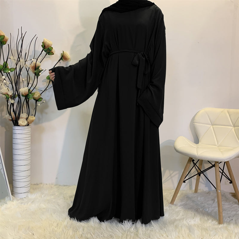 Eid Mubarak Abaya Dubai Turkey Kuftan Muslim Abayas for Women Hijab Dress Caftan Marocain Islamic Clothing De Moda Musulmanan