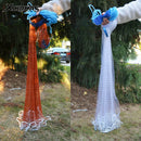 XC LOHAS Amerikanisches Handguss-Fischernetz 2,4 m bis 7,2 m, kleines Maschennetz, Handwurfnetz mit Blei und ohne Bleifischfalle