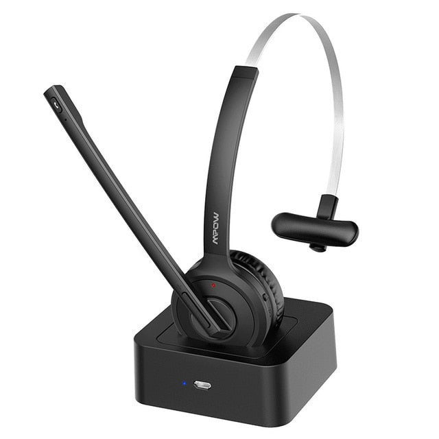 MPOW BH231 M5 Pro Bluetooth 5.0 Headphone Wireless Headset With Noise-Suppressing Mic Handsfree Headphones For Office Outdoor