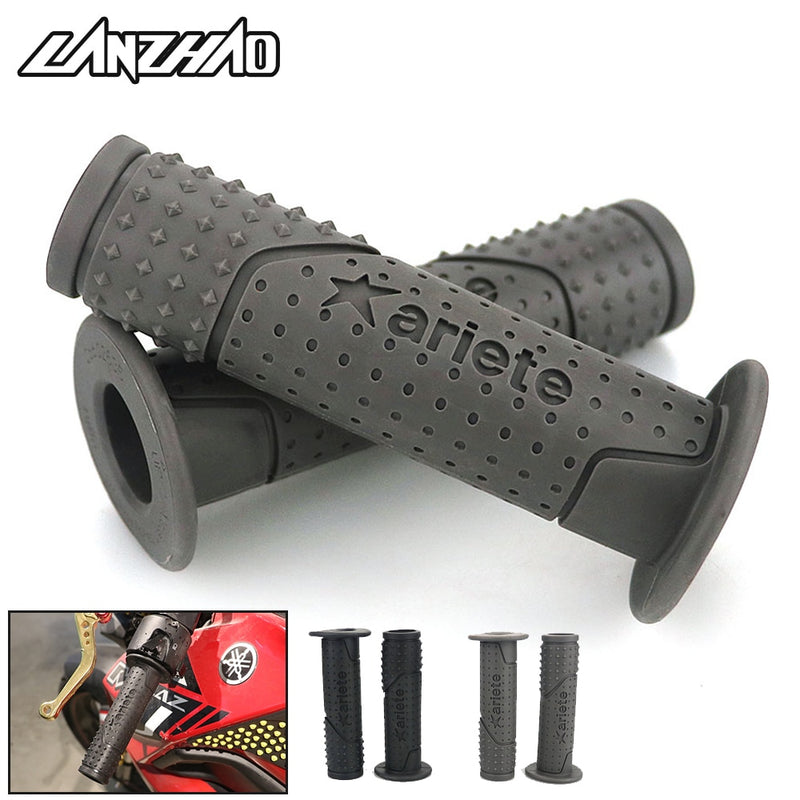 Motorcycle Rubber Hand Grips Ariete Soft Handle Gel Protector for Honda Yamaha Kawasaki Aprilia Ducati Suzuki Husaberg KTM BMW