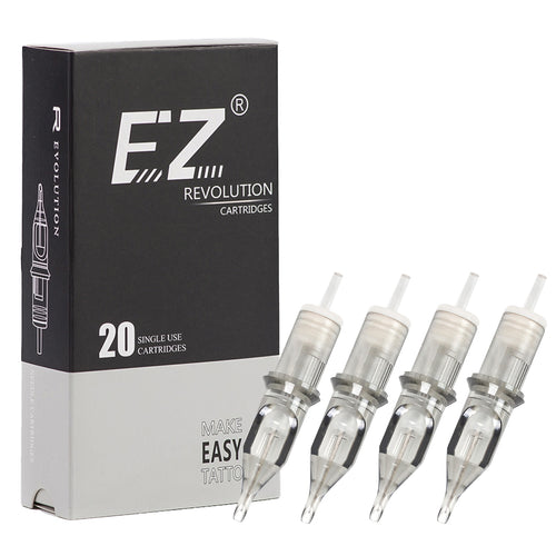 EZ Revolution Tattoo-Nadeln Cartridge Round Liner #10 0.30mm L-Taper 5.5mm für Cartridge Tattoo Machine &amp; Grips 20PCS/Box