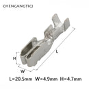 50 Pcs Car Insurance Fuse Holder Terminal Automotive Meter Fuse Box Terminals for VW Audi BX2091C