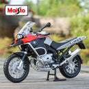 Maisto 1:12 R 1200 GS S 1000 RR ZX-10R Z900RS H2 R CBR600RR Diavel Carbon Monster 696, juguete de modelo de motocicleta de aleación fundida