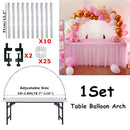 1Set 7/19 Tube Balloon Holder Balloons Stand Column Confetti Balloon Kids Birthday Party Baby Shower Wedding Decoration Supplies