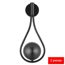 Led Wall Lamp Living Room Modern Simple Bedroom Bedside Wall Lamps Home Decor Wall Light Bedroom Glass Night Lamp Led Lighting