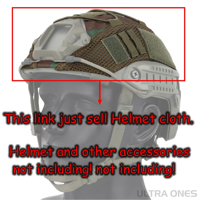 Tactical Helmet Cover for  Fast MH PJ BJ Helmet Airsoft Paintball Army Helmet Cover Military Accessories