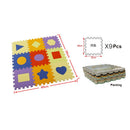 Cartoon Animal Pattern Play Mat Puzzle EVA Foam Floor Pad For Children Baby Gym Crawling Mats Toddler Carpet Random Color