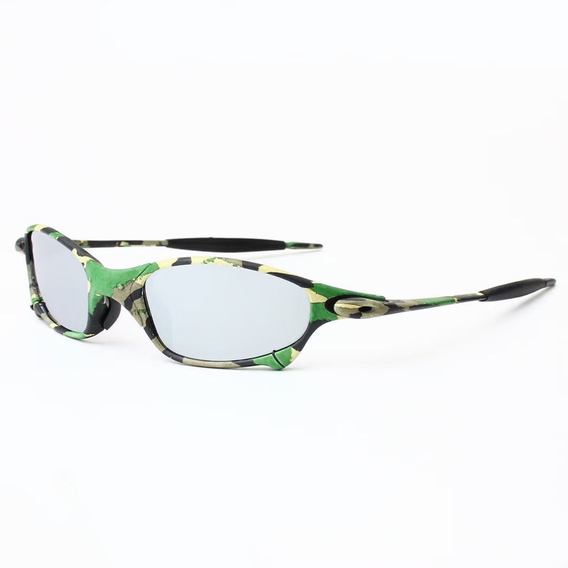 MTB Man Polarized Sunglasses Cycling Glasses UV400 Fishing Sunglasses Metal Bicycle Goggles Cycling Eyewear Riding Glasses B2-6