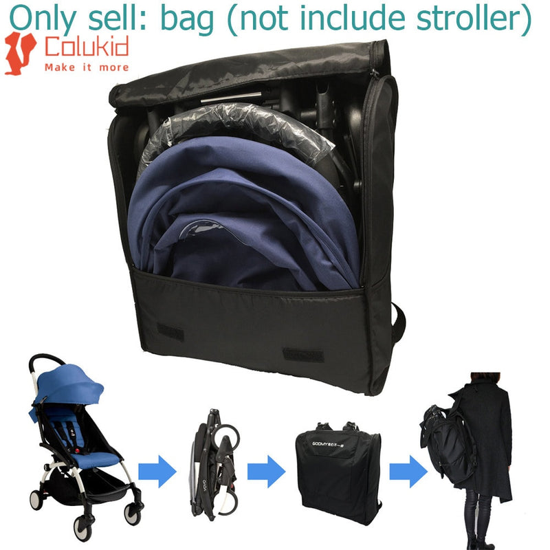 Stroller Knapsack Prams Organize Travel Bag Pushchair Transport Bag for Babyzen Yoyo Yoya Yuyu and Mini Easywalker Stroller