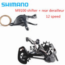 SHIMANO DEORE SLX XT XTR M6100 M7100 M8100 M9100 12s Palanca de cambio Desviador trasero 12S Grupo MTB Mountain Bike Groupset