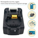 BL1860B 18V 6000mAh Ersatzakku für Makita BL1850B BL1860 BL1840 BL1815 Akku-Bohrschrauber mit Single Cell Balance Protect