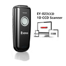 Eyoyo EY-015 Mini Barcode Scanner USB Wired Bluetooth Wireless 1D 2D QR PDF417 Bar Code for IPad IPhone Android Tablets PC