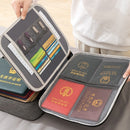 Multifunctional Briefcase Business Trip Material Organize Bag Office Worker Document Handbag File Storage Package Accessories