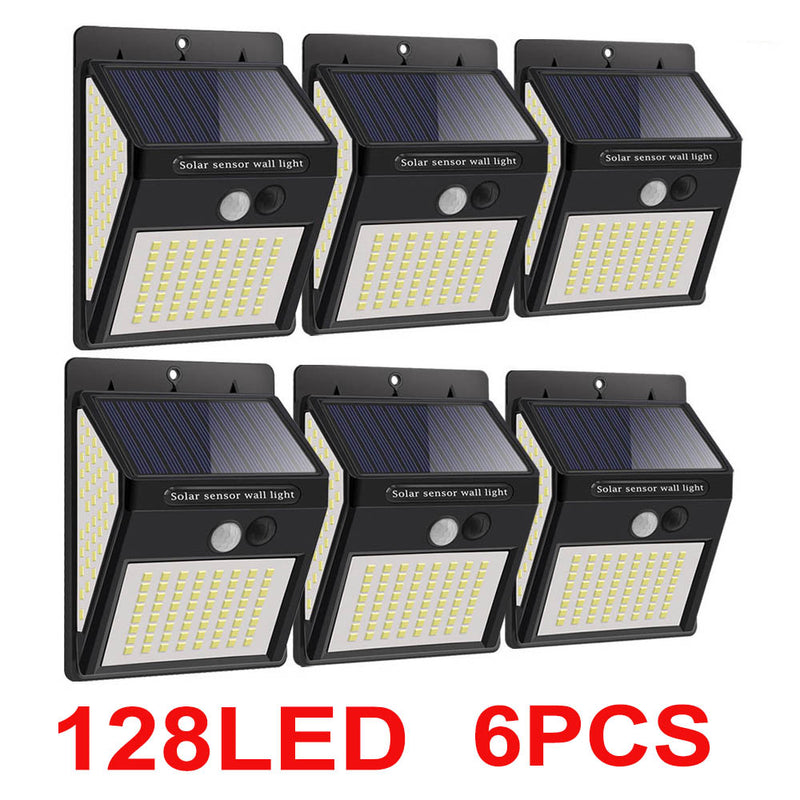 268 LED Reflector Solar Power Outdoor Light for Garden Decor Motion Sensor Street Wall Lamps Waterproof Patio Lighting Spotlight