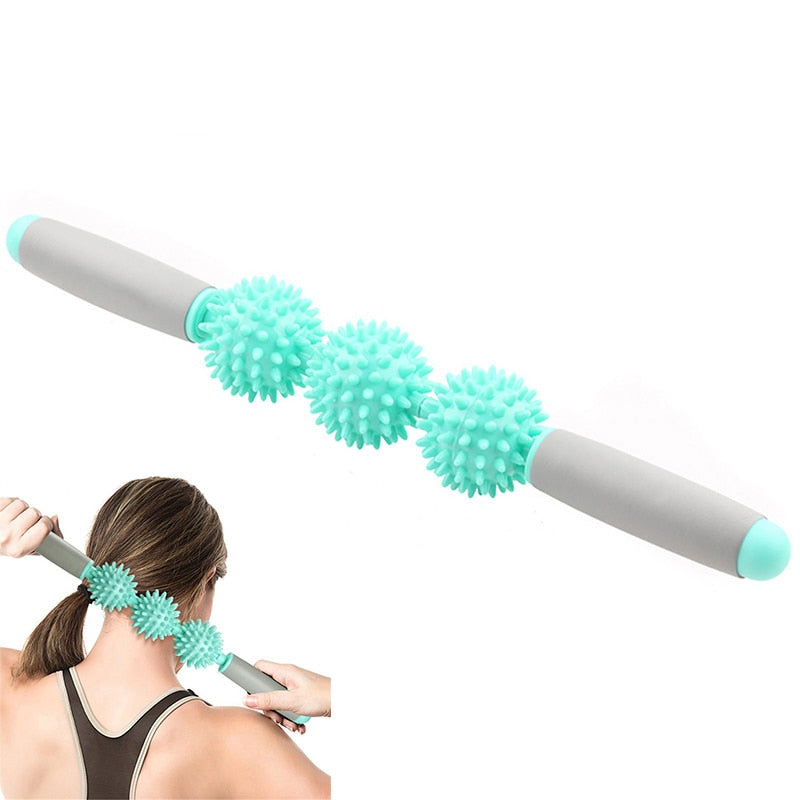 Anti Cellulite Massager Stick Anti-Cellulite Trigger Point Stick Body Foot Face Leg Slimming Massage Muscle Roller