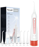 Fairywill Electric Sonic Toothbrush & Water Flosser USB Charge Waterproof 5 Modes 3 Brush Heads Toothbrushes Teeth Cleaner