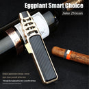 JOBON 1300C Turbo Spray Gun Tobacco Lighter Windproof Blue Flame Inflatable Cigar Cigarette Lighter Jet Gas Butane Torch Lighter