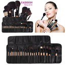 32 PCS pincel de maquiagem make up brushes maquiagem profissional of makeup brush set + Black Leather Bag