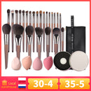 OVW Natural Makeup Brushes Set Eyeshadow Make Up Brush Goat Hair Kit for Makeup nabor kistey Blending  pinceaux maquillage