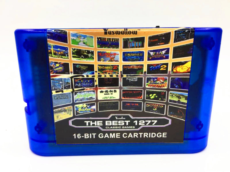 The Ultimate 1000+ en 1 MD Remix MD Cartucho de juego para EE. UU. / Japonés / Consola SEGA GENESIS MegaDrive europea