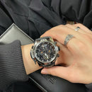 Reef Tiger/RT Sport Watch Complicated Dial with Year Month Perpetual Calendar Big Steel Case Watches RGA3532