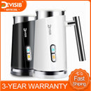 DEVISIB Automatic Milk Frother Electric Hot and Cold for Making Latte Cappuccino Coffee Frothing Foamer Kitchen Appliances 220V