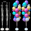 1Set 7/19 Tube Balloon Holder Balloons Stand Column Confetti Balloon Kids Birthday Party Baby Shower Wedding Decoration Supplies