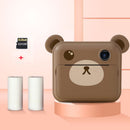 Cámara instantánea para niños Cámara de impresión 1080P Video Foto Cámara digital con papel de impresión para niños Cumpleaños Regalo de Navidad