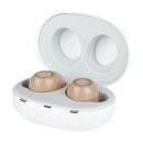 2021 último Color de piel 1 par USB recargable ITE audífonos amplificador de sonido pérdida auditiva Invisible para ancianos sordos Rusia