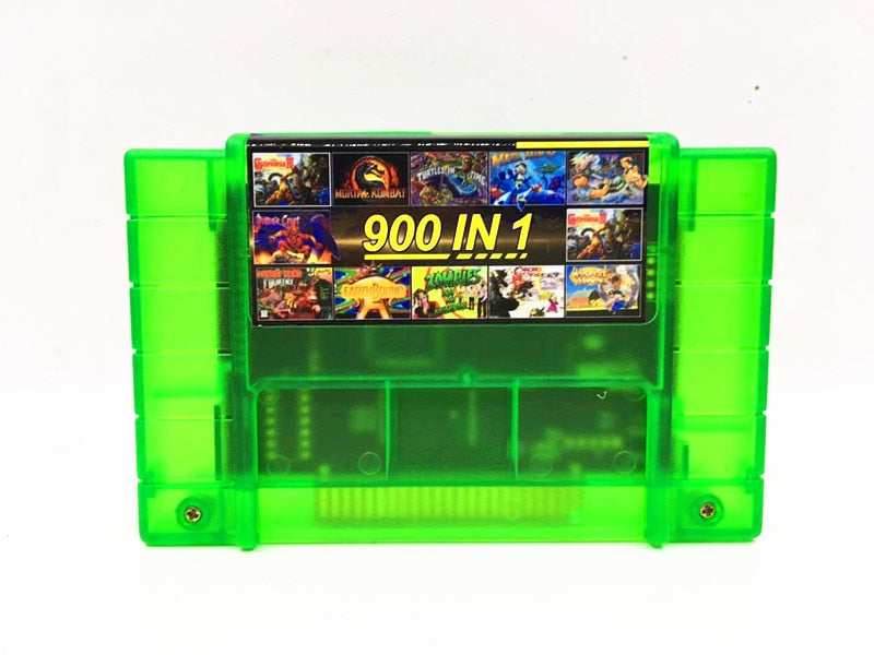 Cartucho de juego profesional Super DIY Retro 900 en 1 para tarjeta de consola de juegos de 16 bits versión China