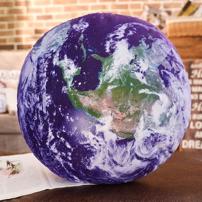 3D Planet Cushion Solar System Sun Moon Earth Decorative Pillow for Kids Room Sofa Bed Throw Pillow Gift for Boy Sun Moon Earth