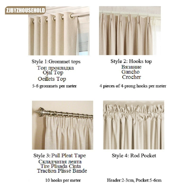 1 pc New Curtains for Windows Drapes European Modern Elegant Noble Printing Shade Curtain For Living Room Bedroom