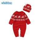 Baby Rompers Knitted Newborn Boy Jumpsuits Autum Long Sleeve Toddler Girl Sweaters Clothes Children Overalls Winter