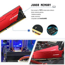 JUHOR Memoria Ram DDR3 4GB 8GB 1600MHz 1866MHz Desktop Memory New Dimm DDR3 1333MHz 1.5V RAMs With Heatsink