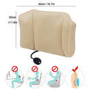Tcare Portable Inflatable Lumbar Support Massage Pillows - Orthopedic Design for Back Pain Relief - Lumbar Support Pillow Unisex