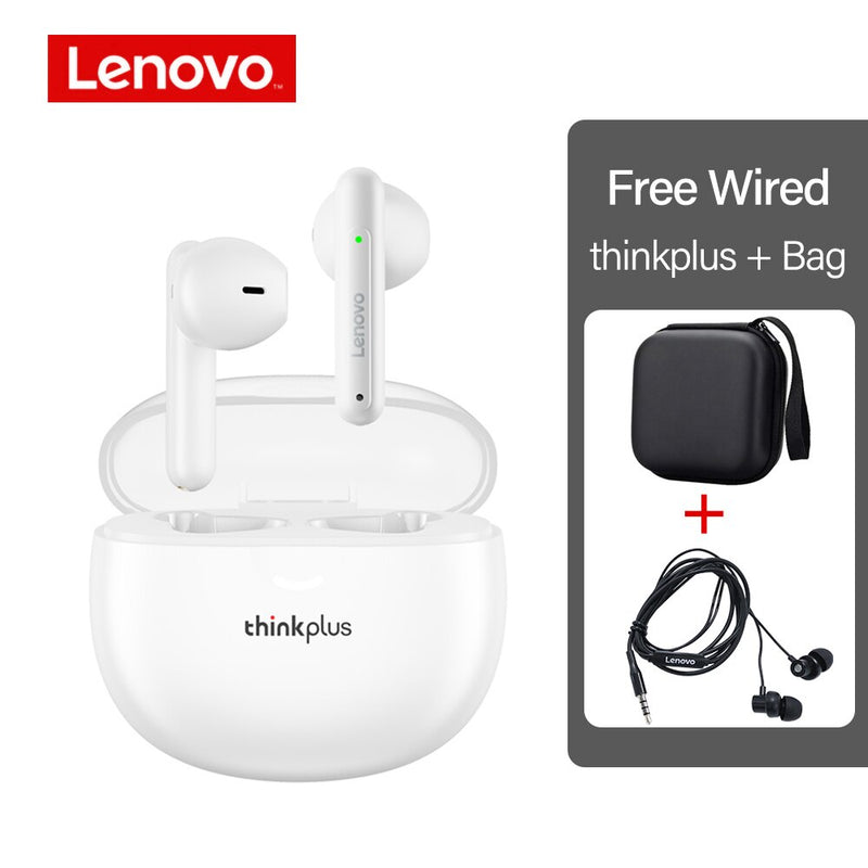 Original Lenovo LP1s/LP1 Pro TWS Wireless Earphone Bluetooth 5.0 Dual Stereo Noise Reduction Bass Upgraded Version Touch Earbuds