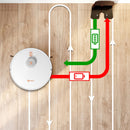 Robot aspirador de navegación láser NEATSVOR X600pro 6000pa, pared Virtual de aplicación, limpieza de punto de interrupción, área de limpieza de dibujo, lavado de trapeador