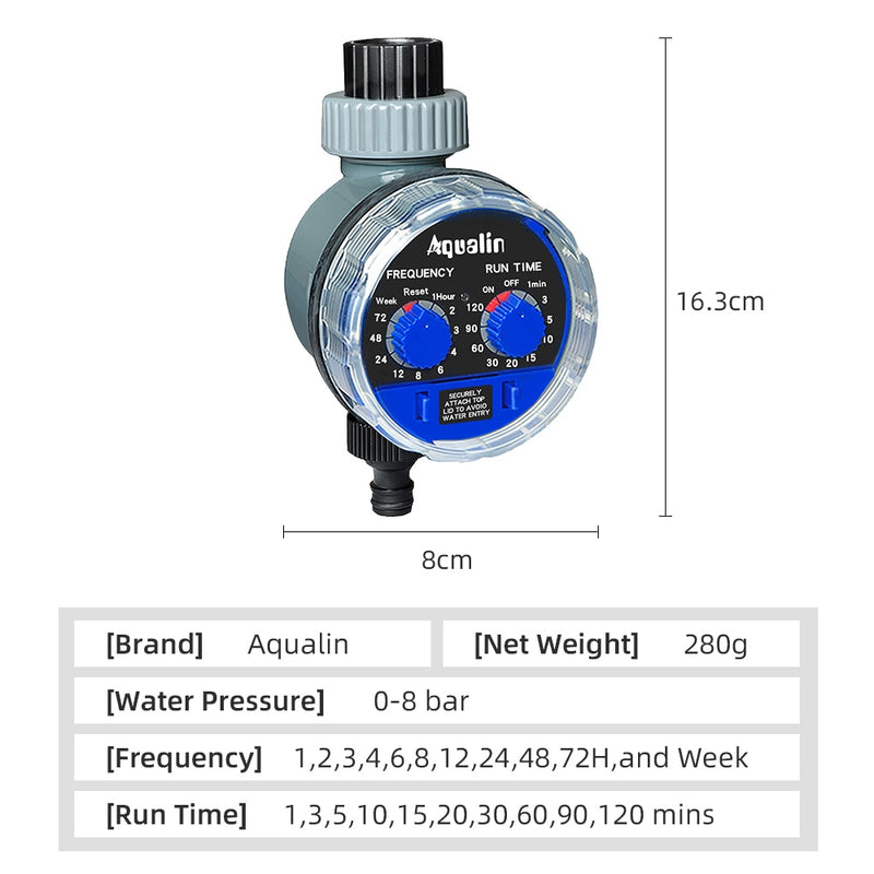 Garden  Water Timer Ball Valve Automatic Electronic Watering Timer Home Garden Irrigation Timer Controller  System