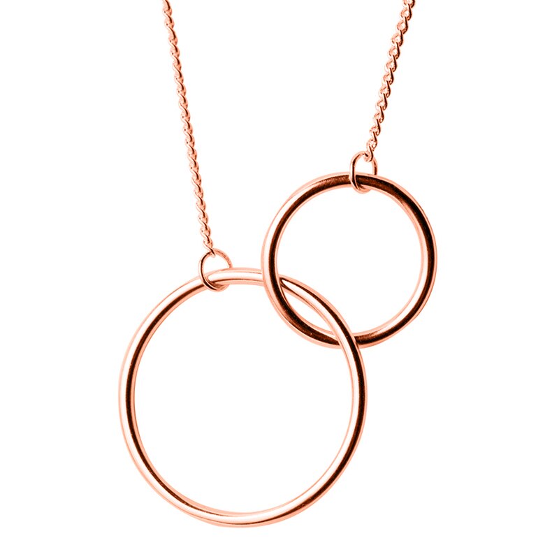 Trustdavis Minimalist 925 Sterling Silver Hollow Round Pendant Short Clavicle Necklace Gift For Women Wedding Fine Jewelry DA02