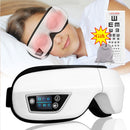 Eye Massager 6D Smart Airbag Vibration Eye Care Instrument Hot Compress Bluetooth Eye Massage Glasses Fatigue Pouch & Wrinkle